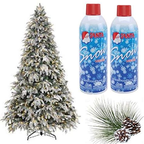 Prextex Christmas Artificial Snow Spray Pack Of Two 13 Oz
