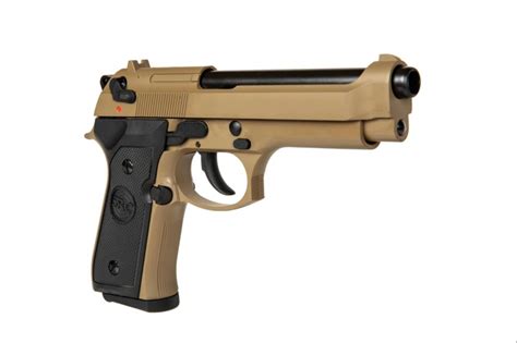 Elite Airsoft Pistol Sr92 Desert Src
