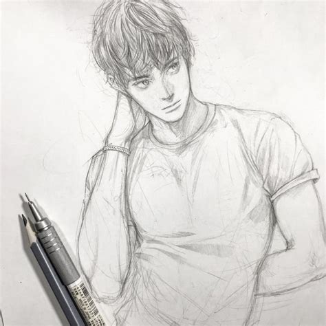 Art By Shinji Pencil Art Drawings Anime Drawings Sketches Cool Drawings