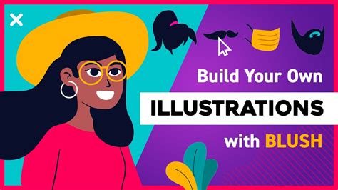 Create Awesome Illustrations Online With Blush Youtube