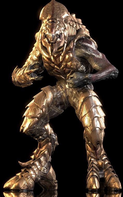 The Early Arbiter Design From Halo Wars Looks A Lot Like The Arbiter In