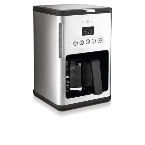 1.10 krups xp1500 coffee maker and espresso machine combination, black. Krups KM442D50 Control Line 10-cup Control Line Coffee ...