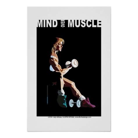 Mind Over Muscle Poster Mindfulness Muscle Greatful