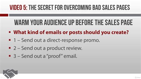 🔥overcoming Bad Sales Pages Lesson 15 Online Affiliate Marketingtips