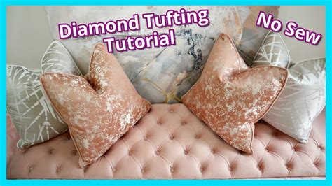 How To Do Diamond Tufting Upholstered Window Seat Upholstery For