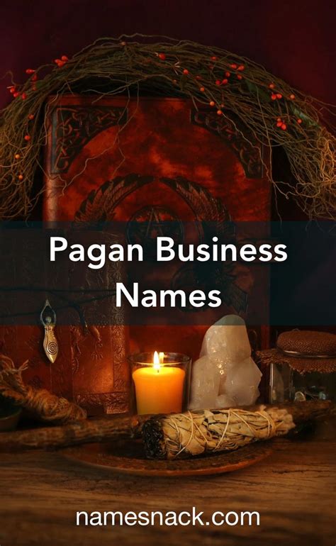 Pagan Business Names Pagan Names Spiritual Names Shop Name Ideas