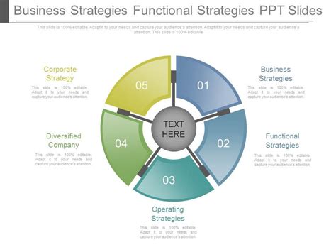 Business Strategies Functional Strategies Ppt Slides ...