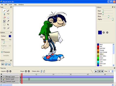 Pencil A Simple 2d Animation Software Instant Fundas
