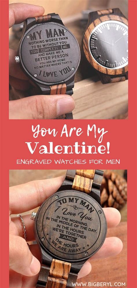 Looking Presents For Husband Or Boyfriend This Engraved Wooden Watch