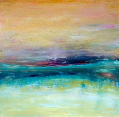 Oil And Cold Wax Painting Abstract Landscapes