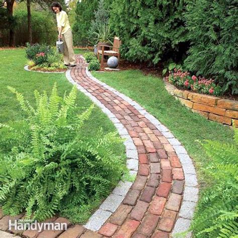 25 Most Beautiful Diy Garden Path Ideas Party On The Patio Brick