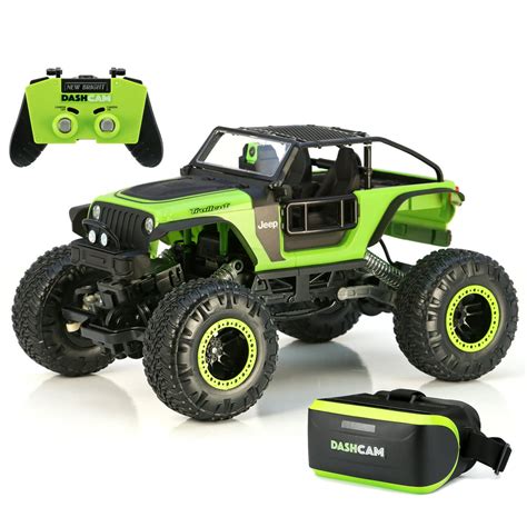 New Bright Rc 114 Scale Vr Dash Cam Rock Crawler Jeep Trailcat