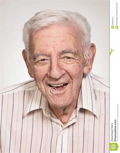 Photo About Smiling 90 Year Old Elder Senior Handsome Man Portrait