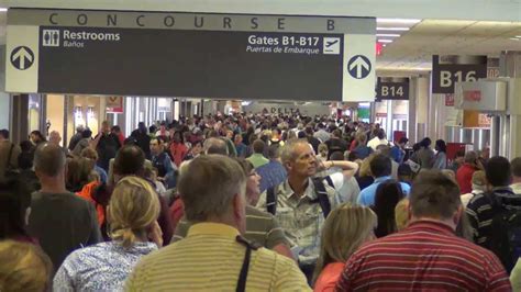 A Tour Of Atlanta International Airport Concourses A B C D E And