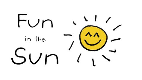 Fun In The Sun Clip Art Clipart Best