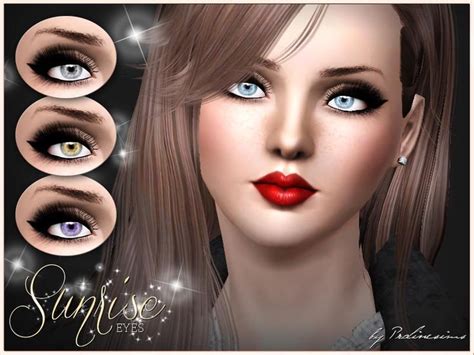 Contacts Pralinesims Sims 4 Cas The Sims Sims Cc Sims 3 Makeup
