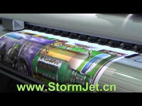 Stormjet Sj S Wide Format Printer With Dx Or Dx Heads Youtube