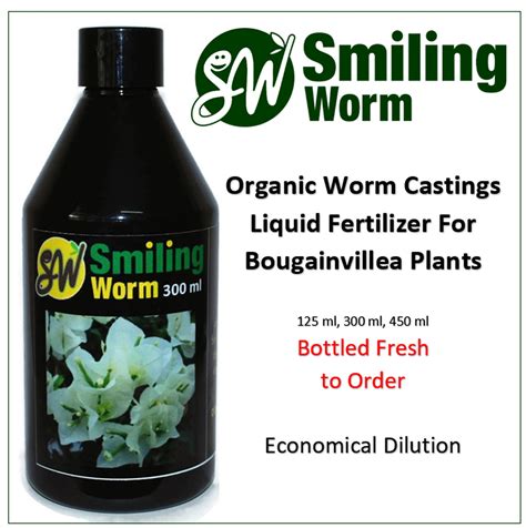 300 Ml Worm Castings Liquid Concentrate Fertilizer For Etsy