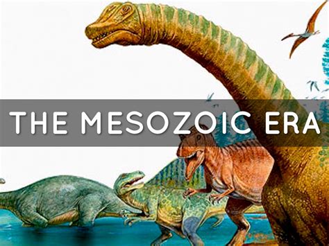 Mesozoic Era By Meking