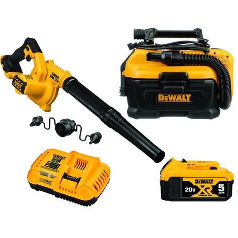 Dewalt 20v Max 2 Tool Combo Kit Blower And Vacuum In The Power