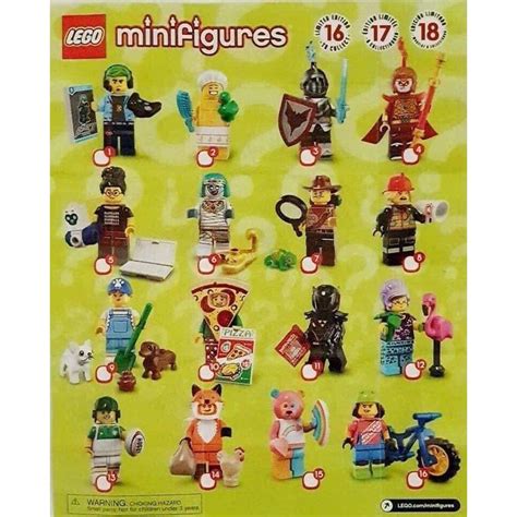 Lego 71025 Minifigures Series 19 Collectible Full Set Set Of 16pcs