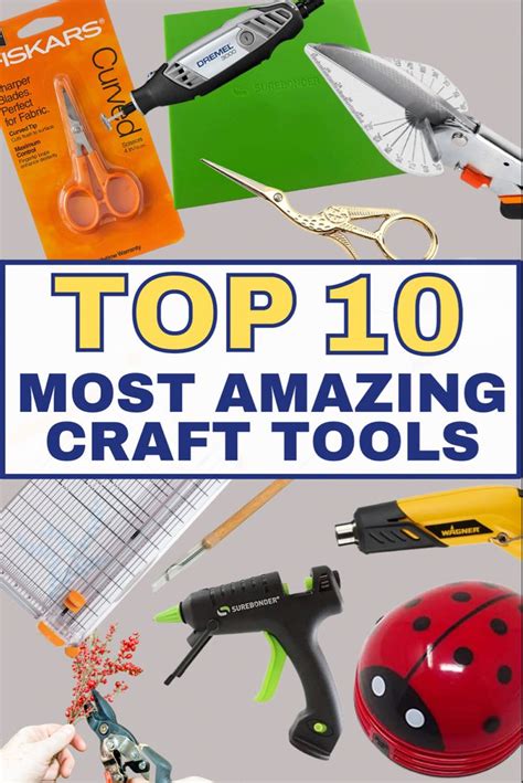 Must Have Craft Tools Craft Tools Diy Crafts Tools Hobby Tools