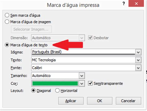 Como Criar Marca D Gua No Word Blog De Inform Tica Cursos Microcamp