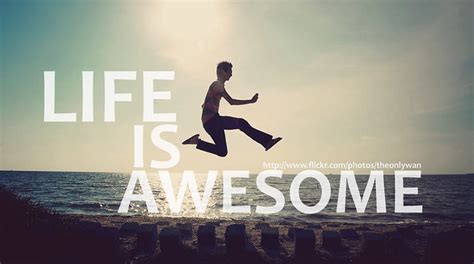 Life Is Awesome Flickr Photo Sharing