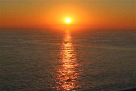Wallpaper Sunlight Sunset Sea Sunrise Evening Coast Sun