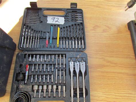 Tool Box And Drill Index Set Schmalz Auctions