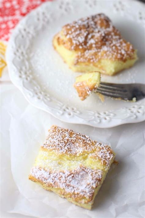 deliciously simple to make two ingredient lemon bars are the perfect