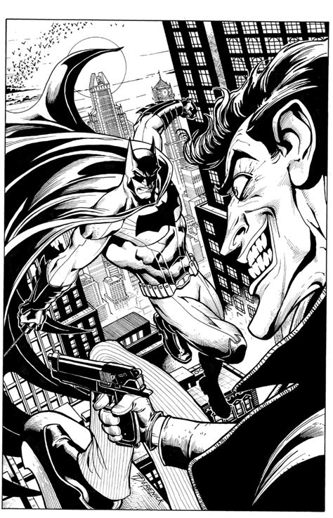 The Batman And Joker Comic Art Community Gallery Of