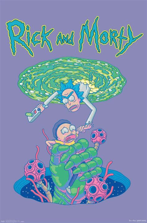 Rick And Morty Portal Fall Poster Artofit