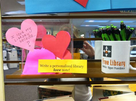 I Love My Library Because Love Is Free Library Displays