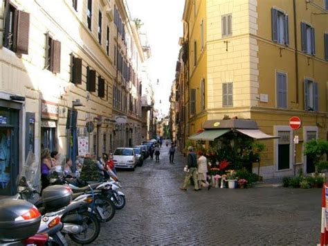 Via Del Boschetto Rome Italy City