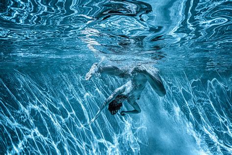 Alex Sher Moonlight Underwater Nude Photograph Archival Pigment