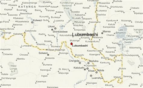 Old Maps Of Lubumbashi City Maps