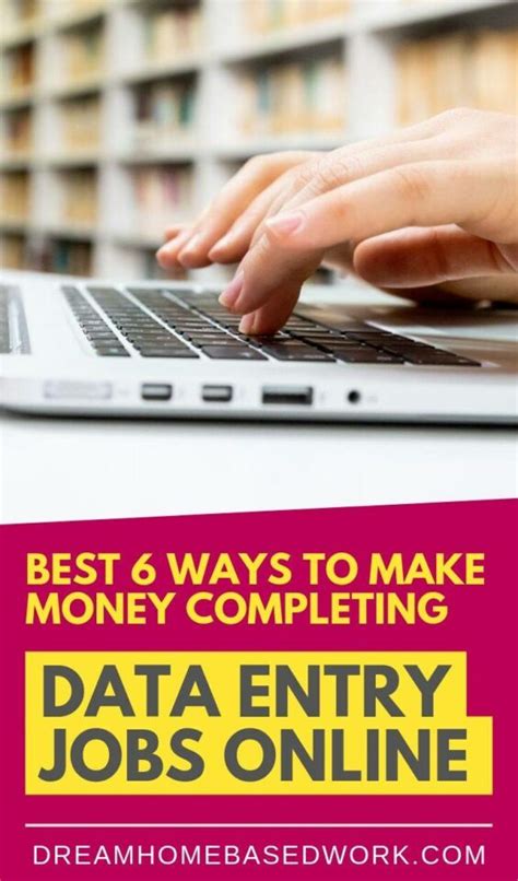 Best 6 Data Entry Jobs You Can Do From Home To Make Money Online