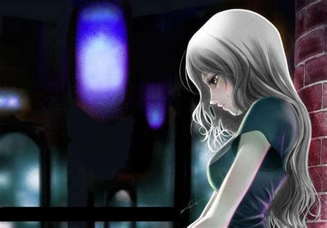 Sad Girl Crying Anime Look 24