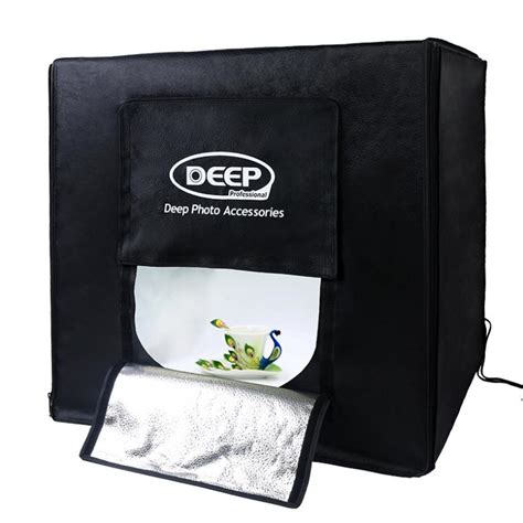 DEEP LED Light Softbox 80x80 Light Tent Professional ... Many common light sources are inherently flawed for this type of photography since they tend to produce uneven lighting, unwanted shadows and incorrect white balance.
