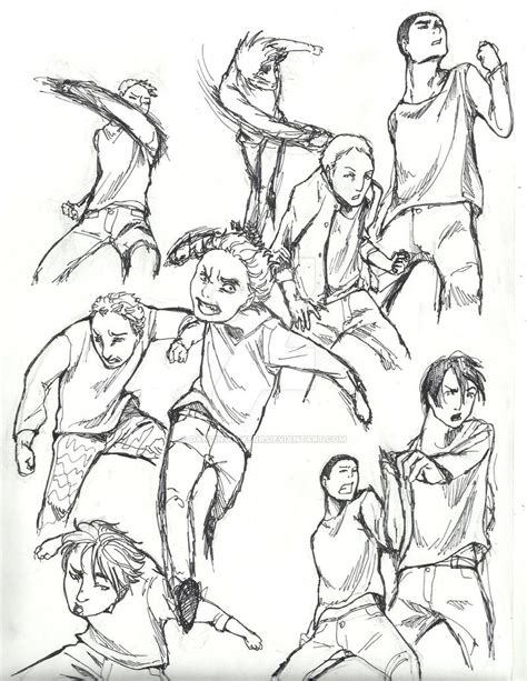Fighting Poses Practice By Dancingjokerr Fighting Poses Practice By
