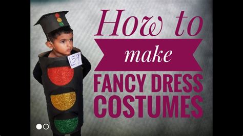 How To Make Fancy Dress Costumes Traffic Signal Shabu Nazeersworld