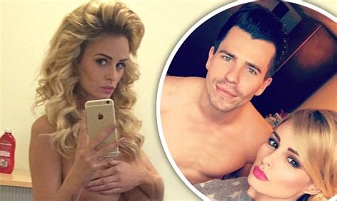 Vernon Kays Sext Scandal Model Rhian Sugden Shares Topless Shot With Fiance Oliver Mellor