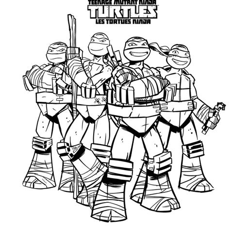 Ninja Turtles Kids Coloring Pages Coloring Pages