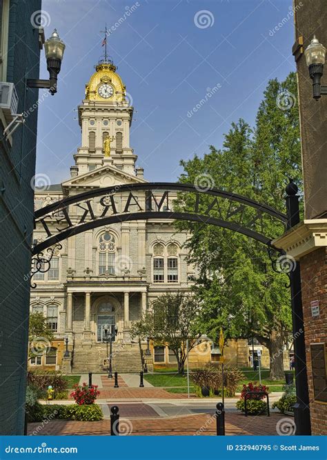 The Licking County Courthouse In Newark Ohio Usa Editorial Image
