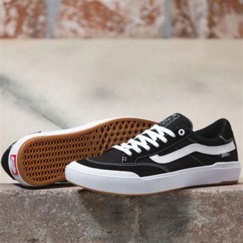 Vans Berle Pro Skate Shoes Black True White Mens Skateboard Shoe Ebay