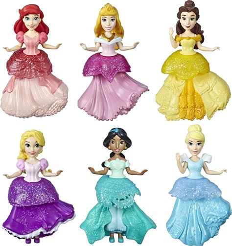 Disney Princess Collectible Dolls Set Of 6 With 6 Royal