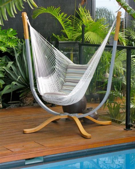 You can relax with a favorite book and while now you have the perfect upcycle for that old chair frame and this really is easy. compact indoor hammock stand - How to Make Indoor Hammock ...