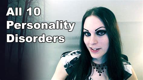 All 10 Personality Disorders Overview And Symptoms Youtube