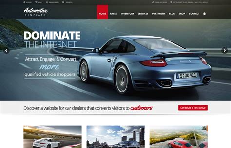 New Free And Premium Car Dealer Website Template That You Can Use In 2020